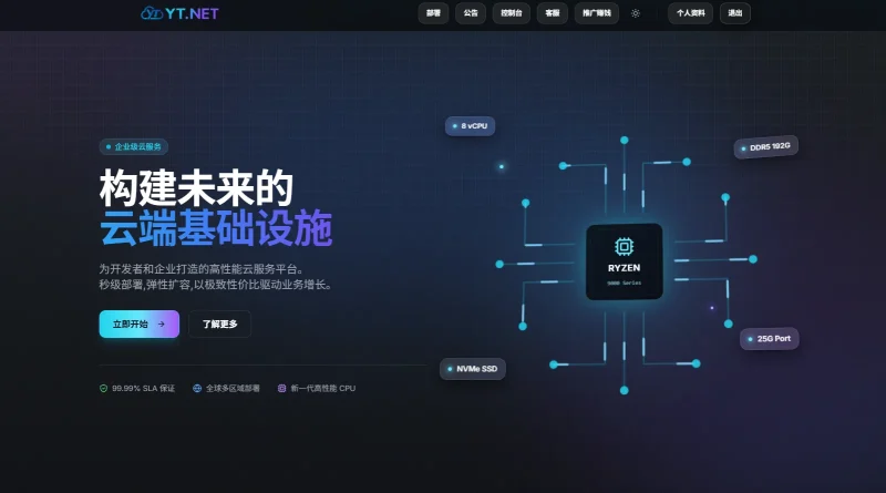 云途 YT.NET:香港优化网络 HK.N4 系列限时 7.5 折促销,双核2G/16.5元/月,附优惠码-奥南云部落